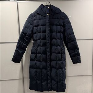 Very Warm COLE HAAN Dark Blue Puffer Jacket
